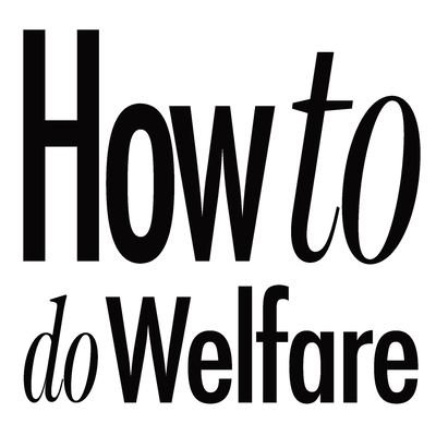 Cover for Chris Worth · How to Do Welfare (Bok) (2020)