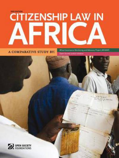 Cover for Bronwen Manby · Citizenship Law in Africa. a Comparative Study (Pocketbok) [2nd edition] (2012)