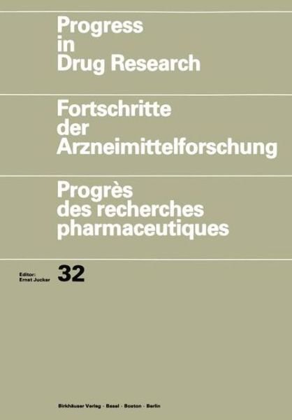 Jucker · Progress in Drug Research / Fortschritte der Arzneimittelforschung / Progres des recherches pharmaceutiques - Progress in Drug Research (Taschenbuch) [Softcover reprint of the original 1st ed. 1988 edition] (2011)