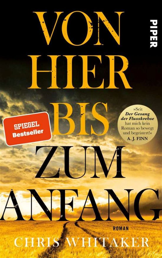 Cover for Chris Whitaker · Von hier bis zum Anfang (Hardcover Book) (2021)
