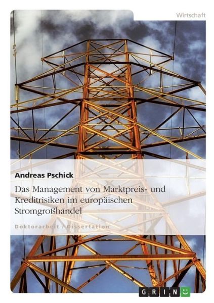 Cover for Pschick · Das Management von Marktpreis- (Book) [German edition] (2008)