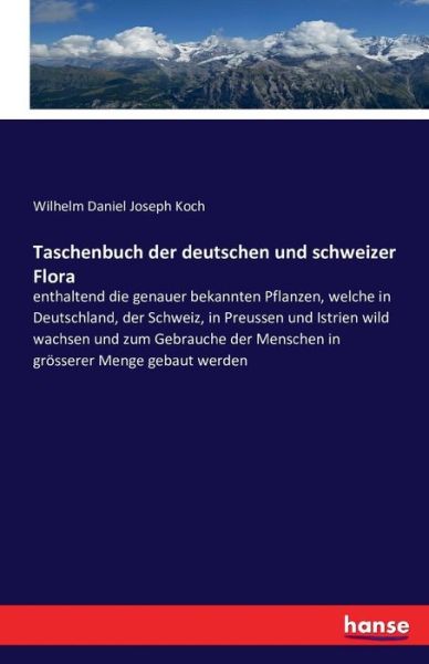 Cover for Koch · Taschenbuch der deutschen und schw (Buch) (2016)