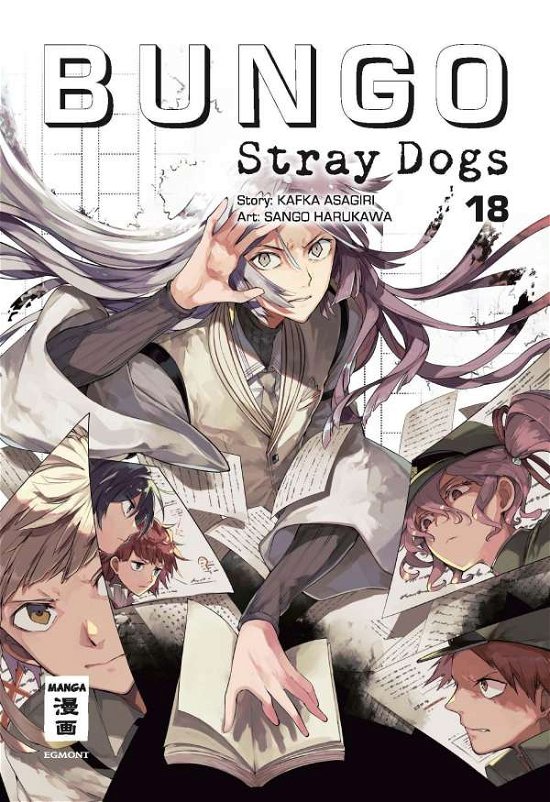 Bungo Stray Dogs 18 - Kafka Asagiri - Bøker - Egmont Manga - 9783770427291 - 2. mars 2023