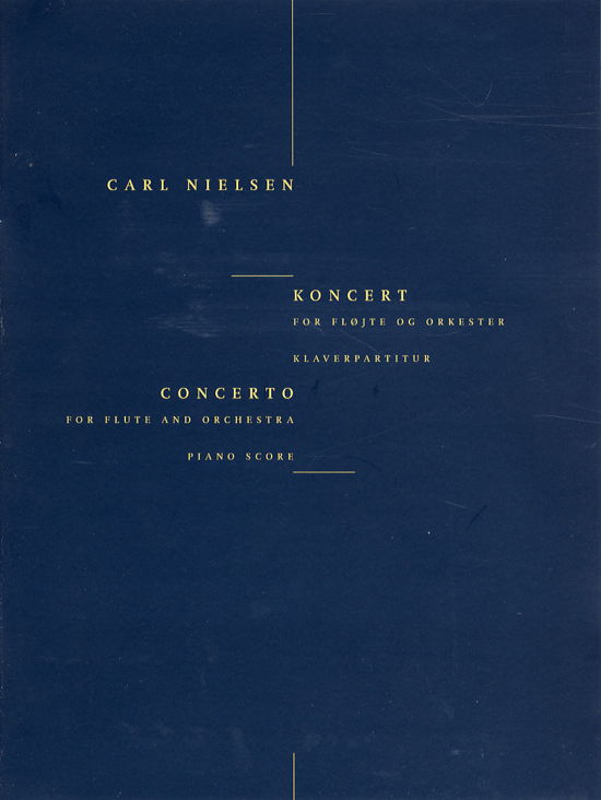 Cover for Carl Nielsen · Concerto For Flute And Orchestra (Bok) [Bilingual edition] (2006)