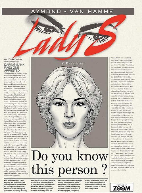 Lady S: Lady S 9: Eftersøgt - Van Hamme Aymond - Books - Forlaget Zoom - 9788770211291 - April 23, 2020