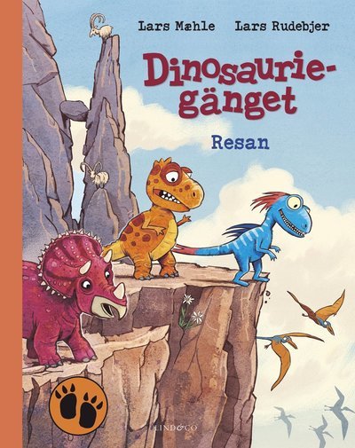 Cover for Lars Mæhle · Dinosauriegänget - Resan (Bound Book) (2022)