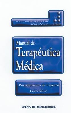 Cover for Zubiran · Manual De Terapeutica Medica Y Procedimientos De Urgencia (Paperback Book) [3a. Edición edition] (1999)
