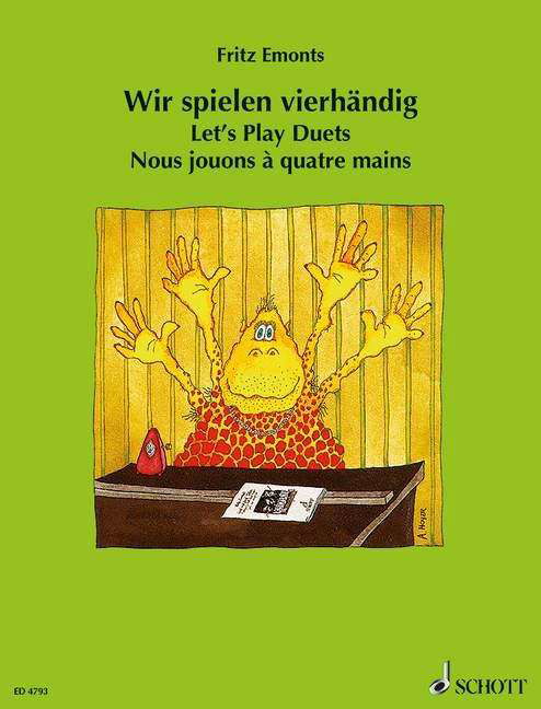 Cover for Emonts · Wir spielen vierhändig.ED4793 (Book)