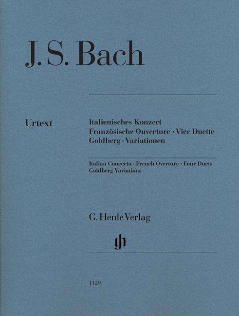 Ital.Konz.,Franz.Ouve.Kl.HN1129 - JS Bach - Bücher -  - 9790201811291 - 