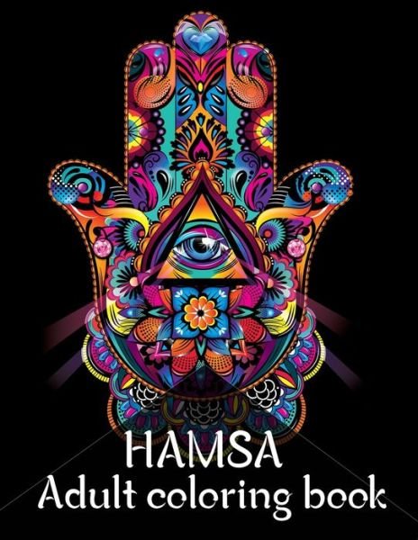 Cover for Sunrise Coloring · Hamsa Adult Coloring Book (Paperback Book) (2020)
