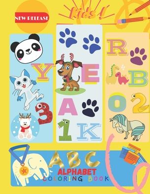 Cover for Yanex Fid Hot · ABC Alphabet Coloring Book (Paperback Book) (2020)