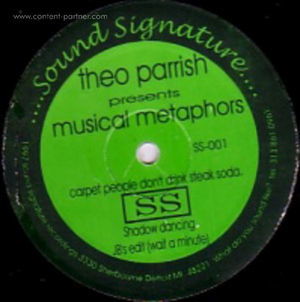 Cover for Theo Parrish · Musical Metaphors (12&quot;) (2011)