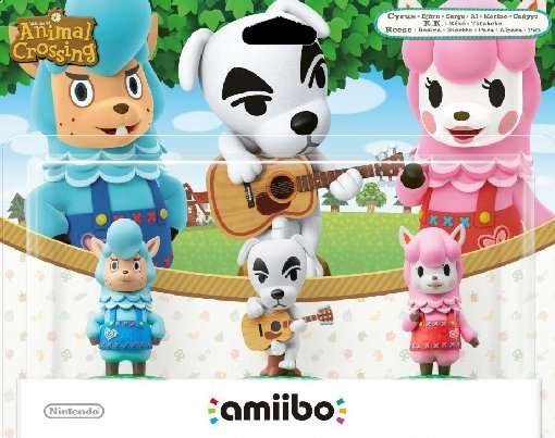 Nintendo Amiibo Character Triple Pack - Cyrus, K.K & Reese - Nintendo - Jogo -  - 0045496353292 - 20 de novembro de 2015