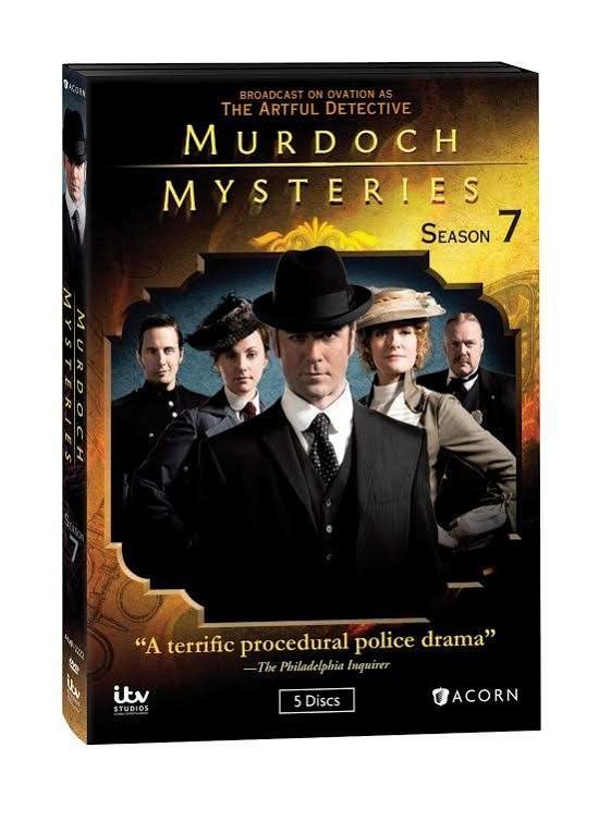 Cover for Murdoch Mysteries: Season 7 (DVD) [Box set] (2014)