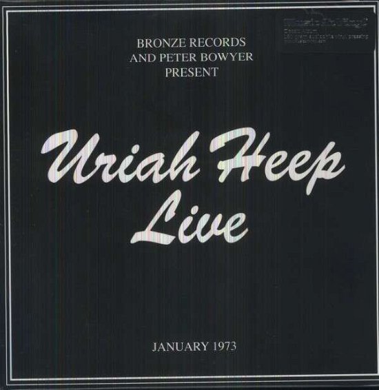 Cover for Uriah Heep · Live '73 (LP) [180 gram edition] (2018)