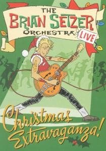 Cover for The Brian Setzer Orchestra · The Brian Setzer Orchestra Christmas Extravaganza (DVD) (2024)