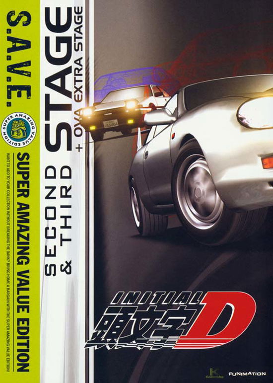 Cover for DVD · Initial D: Stage 2 &amp; 3 (S.a.v.e) (DVD) (2011)