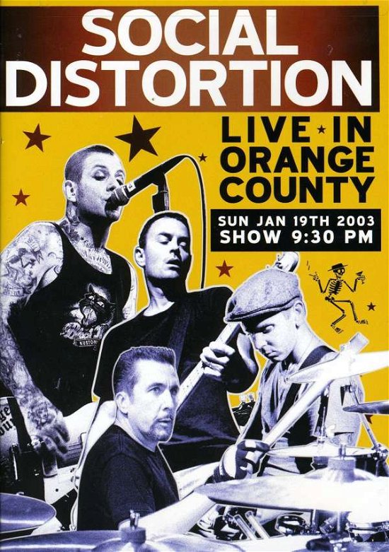 Live in Orange County - Social Distortion - Elokuva - MUSIC VIDEO - 0709304590292 - tiistai 27. heinäkuuta 2004