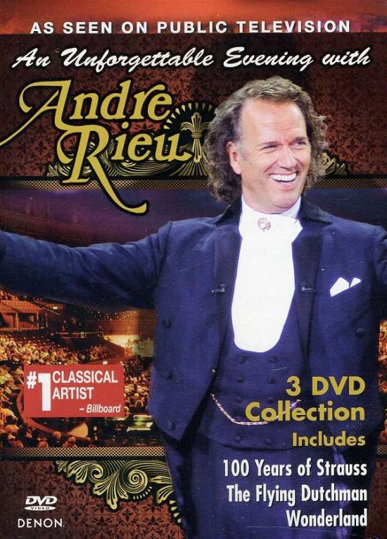 Cover for Andre Rieu · An Unforgettable Evening with Andre Rieu (DVD) (2011)