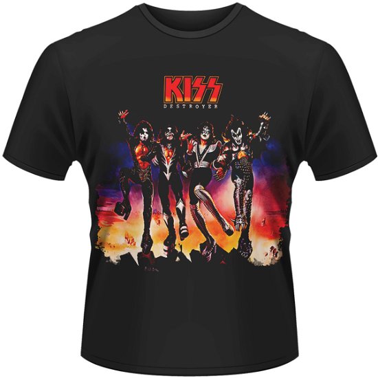 Cover for Kiss · Destroyer Black (T-shirt) [size S] [Black edition] (2015)