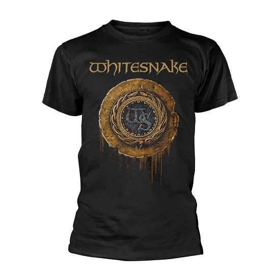 Cover for Whitesnake · Whitesnake: 1987 Logo (T-Shirt Unisex Tg. L) (T-shirt) [size L] [Black edition] (2020)