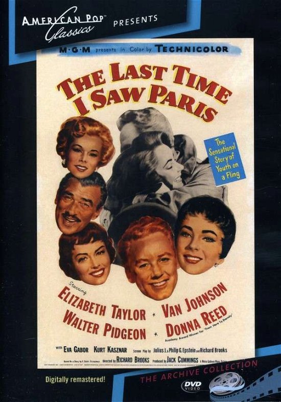 Cover for Last Time I Saw Paris (DVD) (2012)