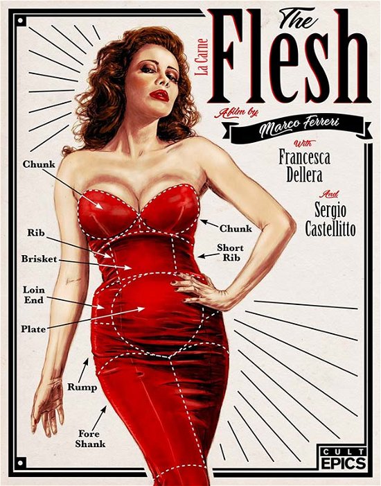 Cover for Blu · The Flesh (Blu-ray/DVD) (2017)