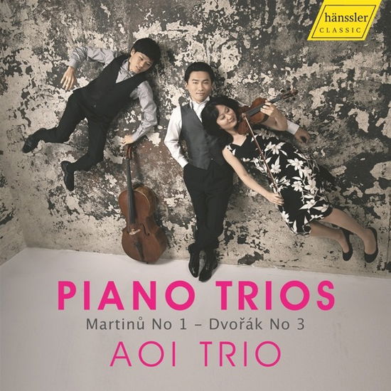 Martinu: Piano Trio No. 1 - Dvorak: Piano Trio No. 3 - Aoi Trio - Musik - HANSSLER - 0881488220292 - 3. februar 2023