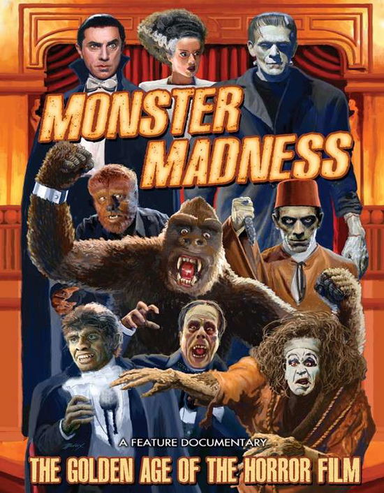 Cover for Monster Madness: Golden Age of the Horror Film (DVD) (2014)