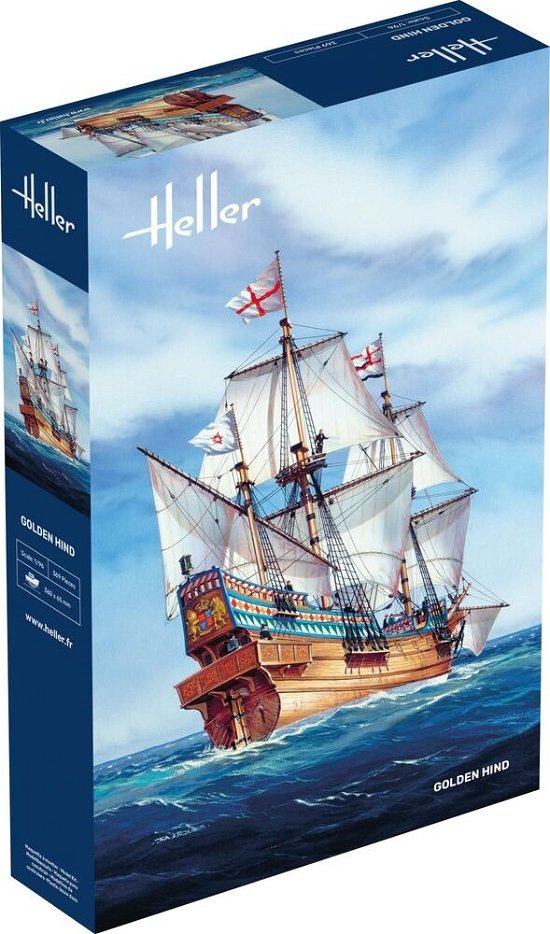 Cover for Heller · 1/96 Golden Hind (Toys)