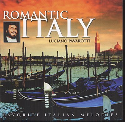 Cover for Luciano Pavarotti · Romantic Italy (CD)