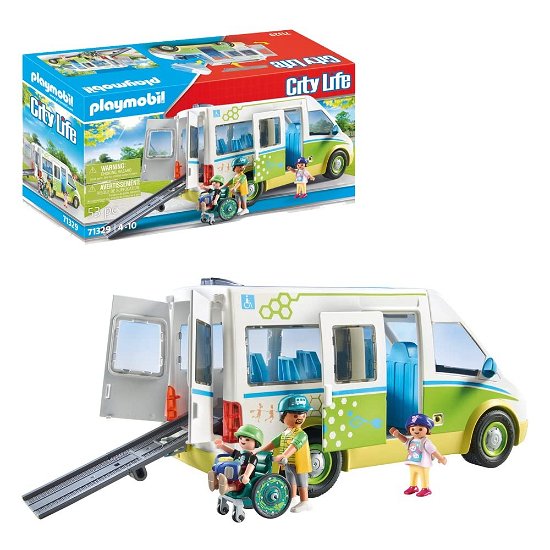 Cover for Playmobil · Playmobil City Life Schoolbus - 71329 (Toys)