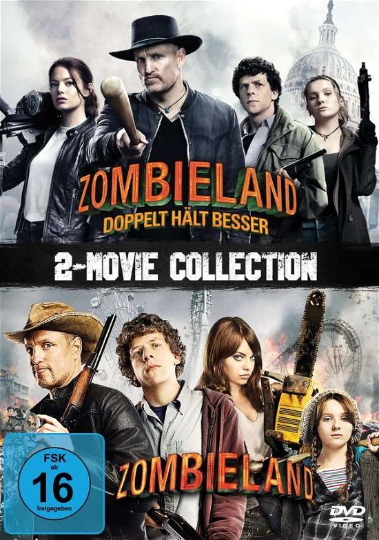 Cover for Zombieland 1 &amp; 2 (DVD)