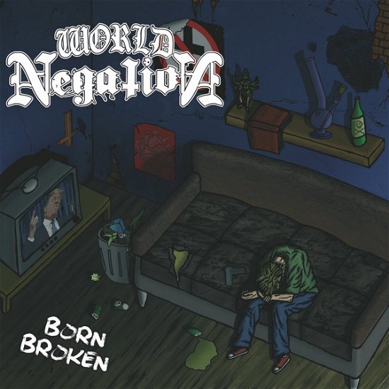 Cover for World Negation · Born Broken (LP) (2017)