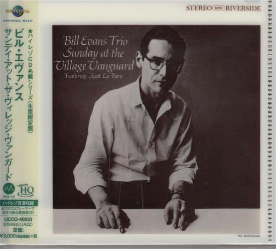 Cover for Bill Evans · Sunday at the Village Vanguard (CD) [Reissue edition] (2018)