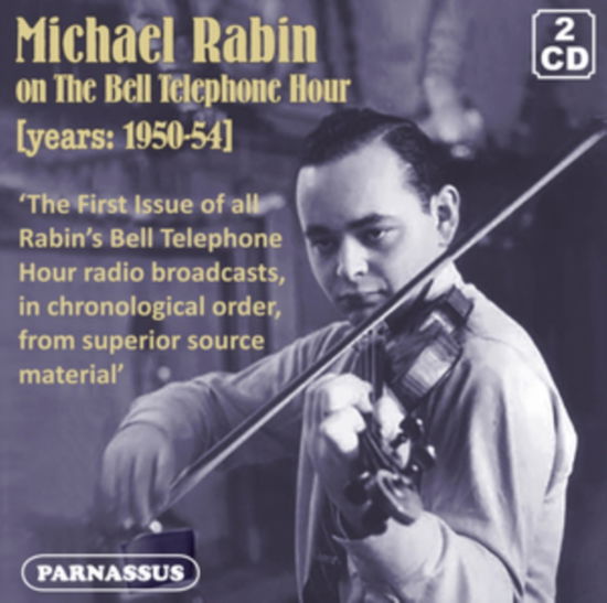 Cover for Michael Rabin · Michael Rabin On The Bell Telephone Hour 1950/54 (CD) (2024)