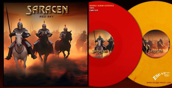 Cover for Saracen · Red Sky (LP) (2025)