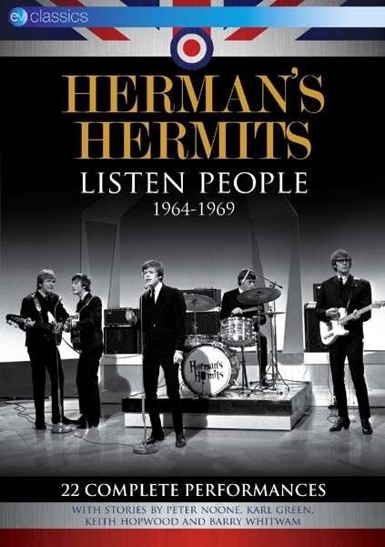 Cover for Herman's Hermits · Listen People 1964 - 1969 (DVD) (2015)