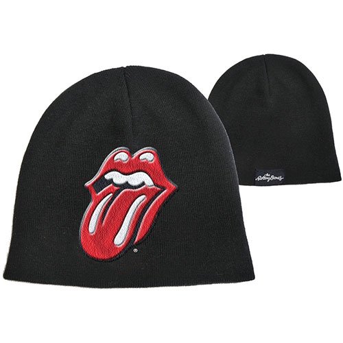 The Rolling Stones Unisex Beanie Hat: Classic Tongue - The Rolling Stones - Koopwaar - Bravado - 5055295352292 - 31 maart 2014