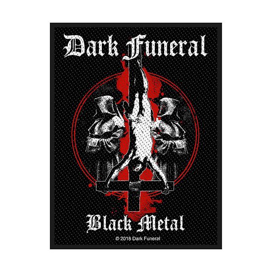 Dark Funeral Standard Woven Patch: Black Metal - Dark Funeral - Fanituote - PHD - 5055339791292 - maanantai 19. elokuuta 2019