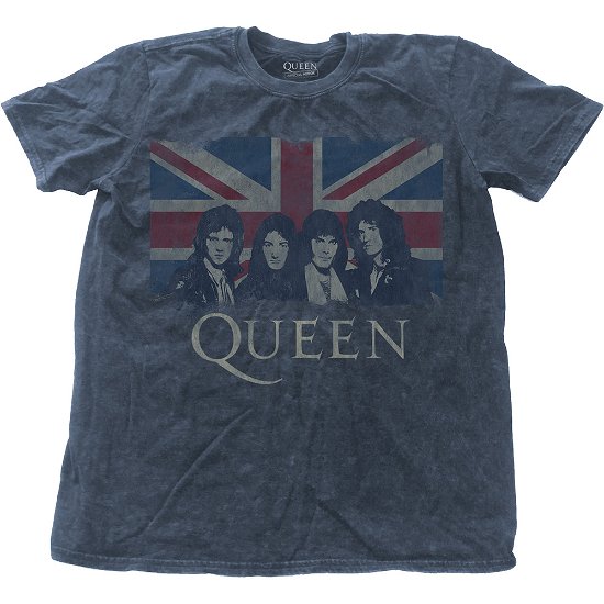 Cover for Queen · Vintage Union Jack (T-shirt) [size XL] [Mens edition] (2017)