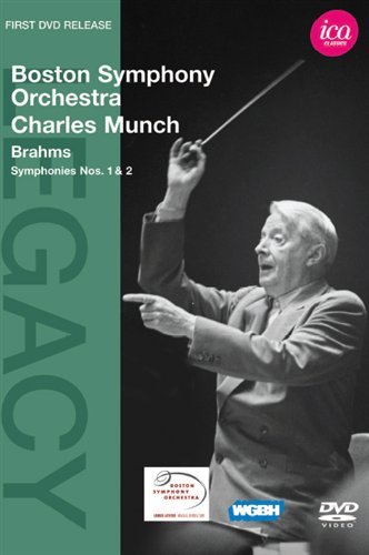 Cover for Brahms / Bso / Munch · Symphonies 1 &amp; 2 (DVD) (2011)