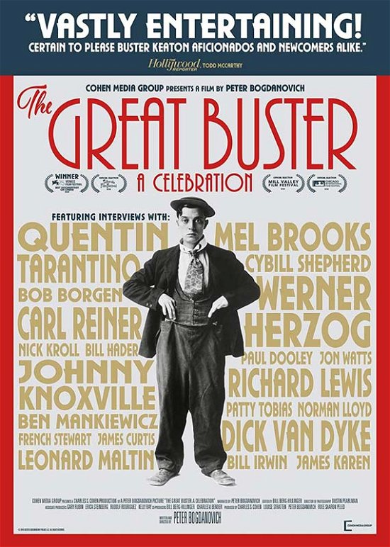 Cover for Great Buster: a Celebration · The Great Buster - A Celebration (DVD) (2020)