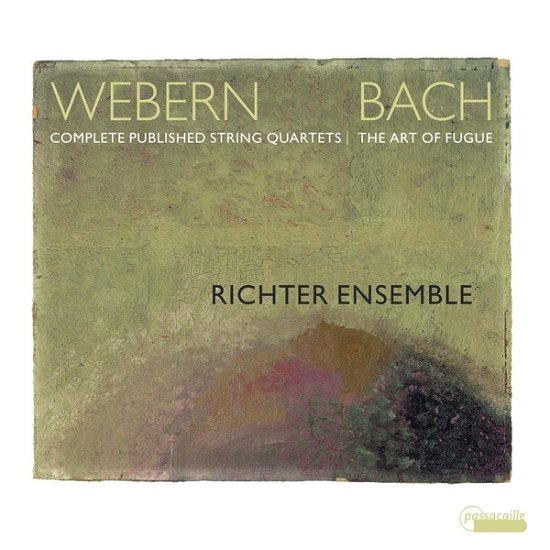 Cover for Richter Ensemble · Webern: Complete Published String Quartets - Bach: The Art Of The Fugue (CD) (2023)