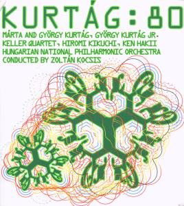 Kurtag:80 - G. Kurtag - Muziek - BUDAPEST MUSIC CENTER - 5998309301292 - 26 oktober 2007