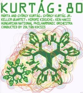 Cover for Kurtag, Gyorgy / Hungarian National Philharmonic Orchestra · Kurtag 80 (CD) [Digipak] (2023)