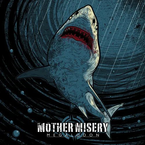 Cover for Mother Misery · Megalodon (Blue Vinyl) (LP) [Coloured edition] (2018)