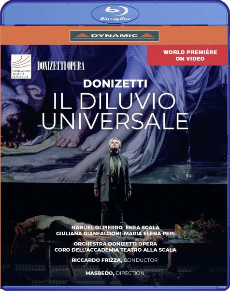 Nahuel Di Pierro; Enea Scala; Giuliana Gianfaldoni; Masbedo; Nicolo Donini; Davide Zaccherini; Eduardo Martinez · Donizetti & Gilardoni: Il Diluvio Universale (Blu-ray) (2024)