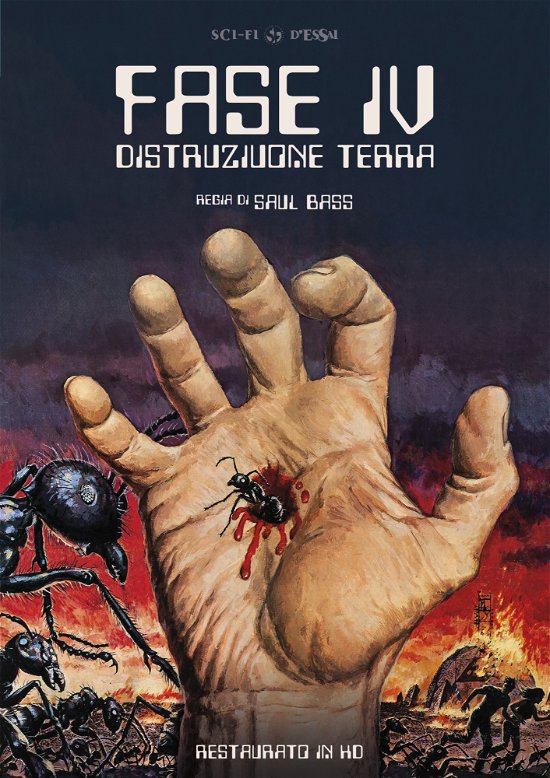 Cover for Fase Iv Distruzione Terra (Res · Fase Iv Distruzione Terra (Restaurato In Hd) (DVD) (2022)