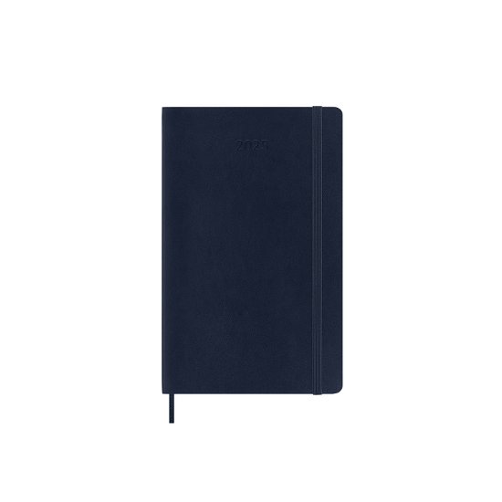 Cover for Moleskine · Moleskine 2025 12-Month Weekly Large Softcover Notebook: Sapphire Blue (Paperback Bog) (2024)